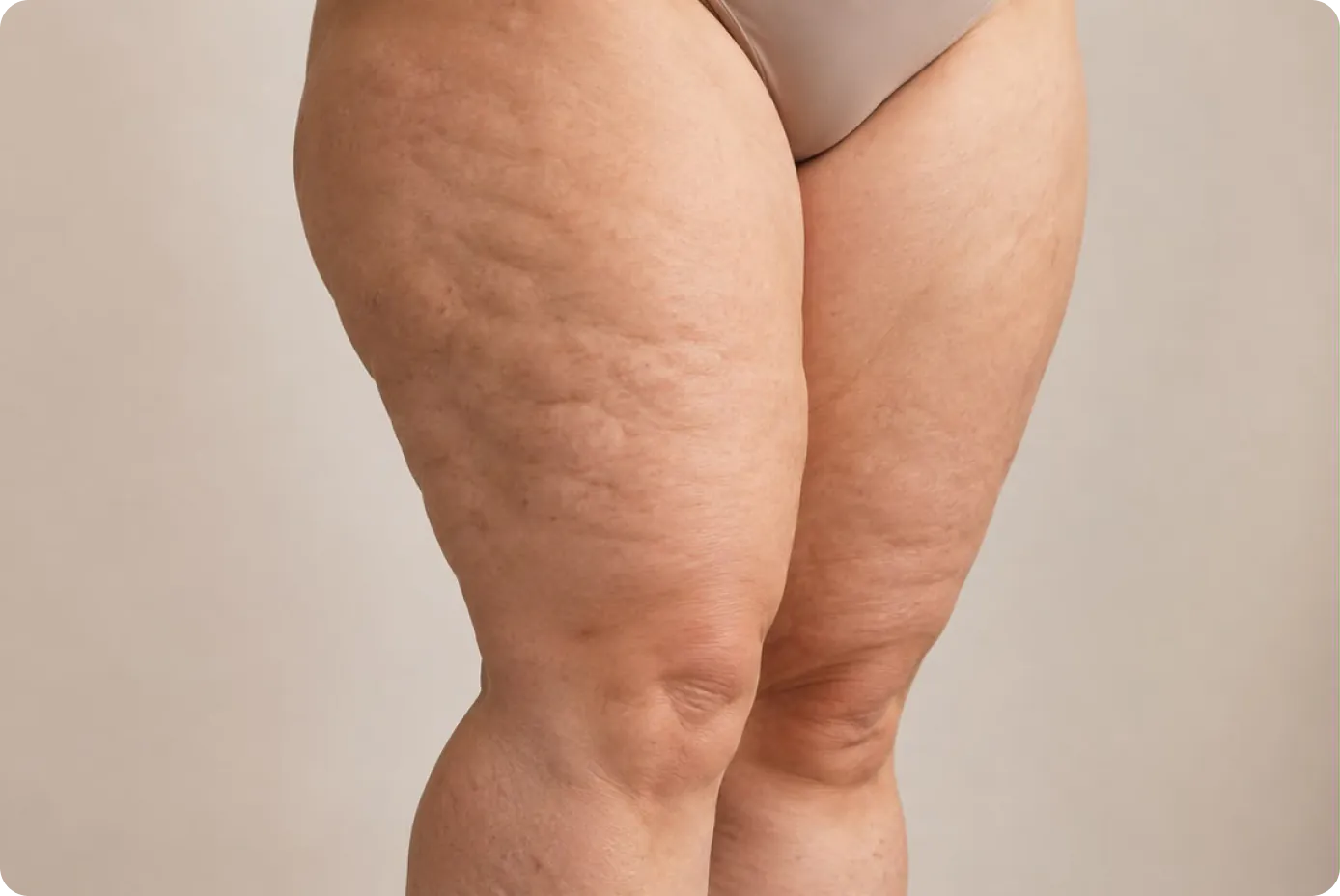 Avaliação de lipedema nas pernas